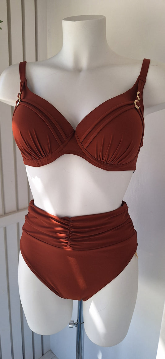 High waist bikini set