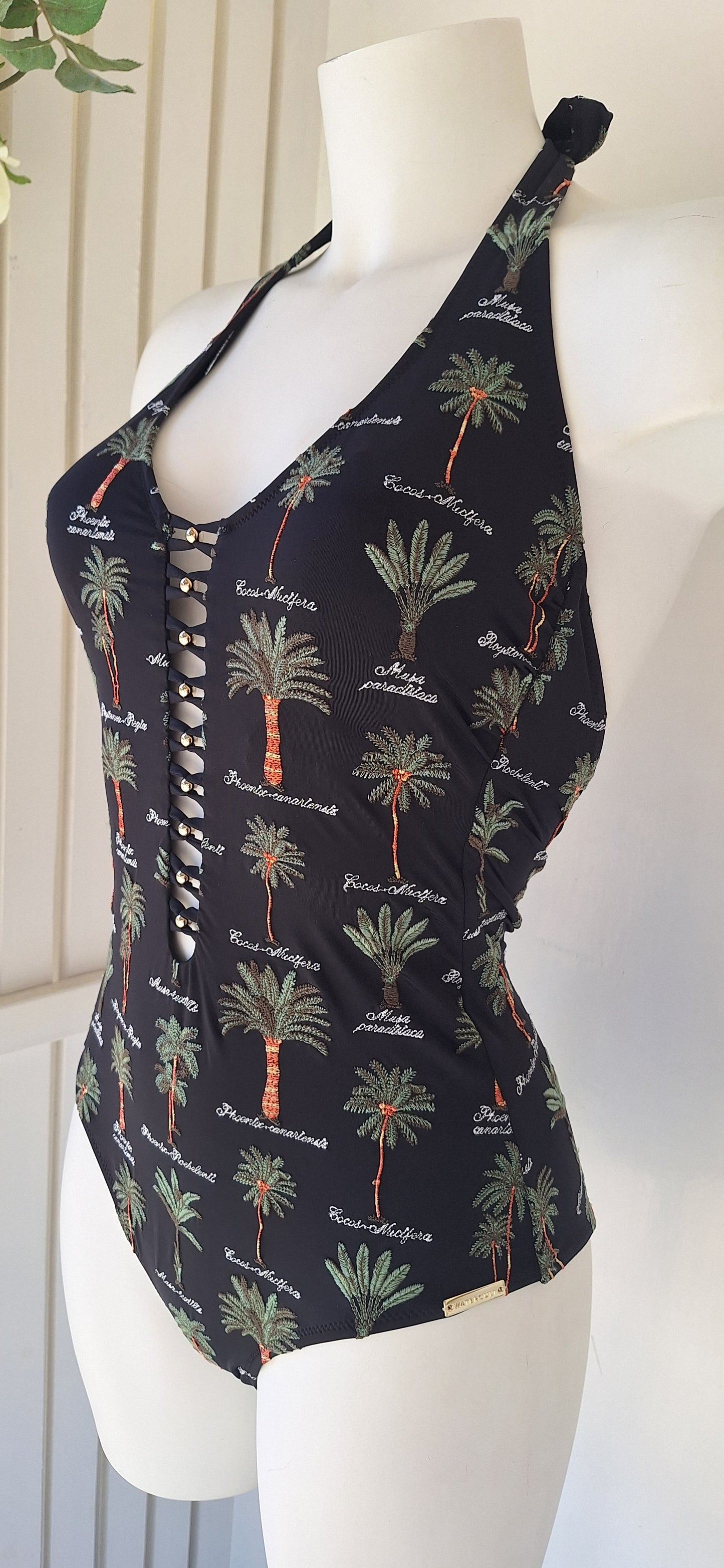 Palm tree swimsuit