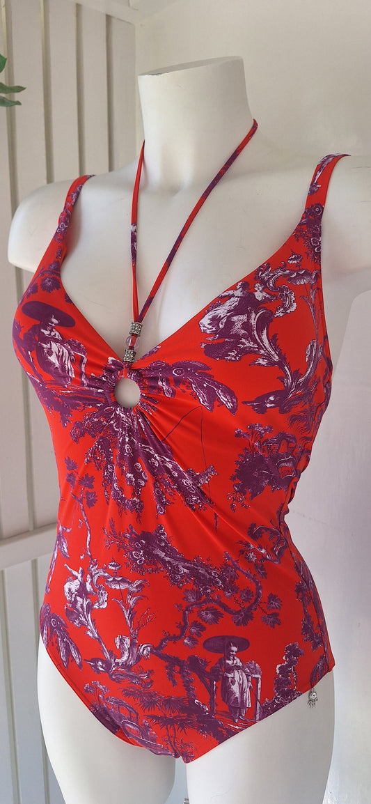 Red/purple Opera Swimsuit