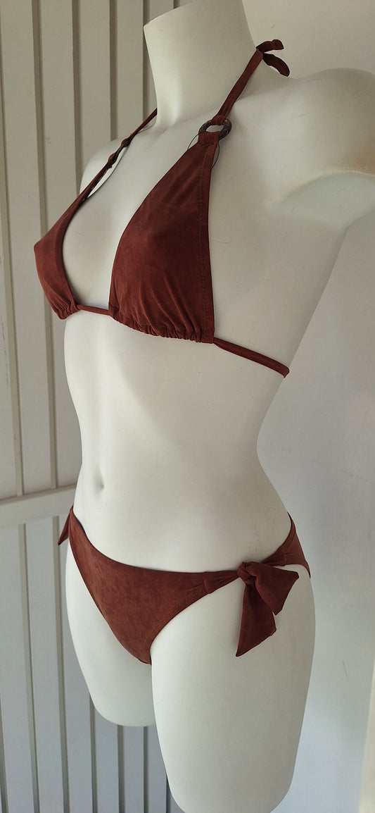 Brown bikini set